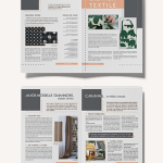 Textile dble page