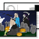 carte post mockup