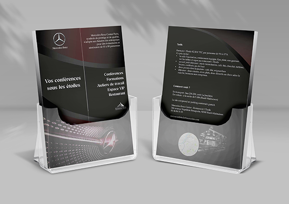 presentoir brochure